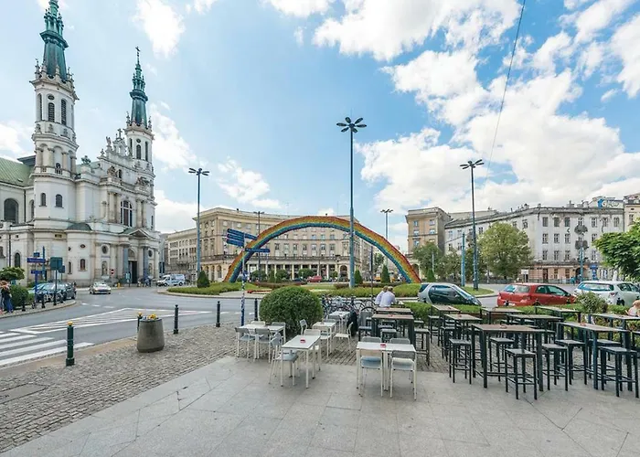 Clicktheflat Avenue Place Appartamento Varsavia